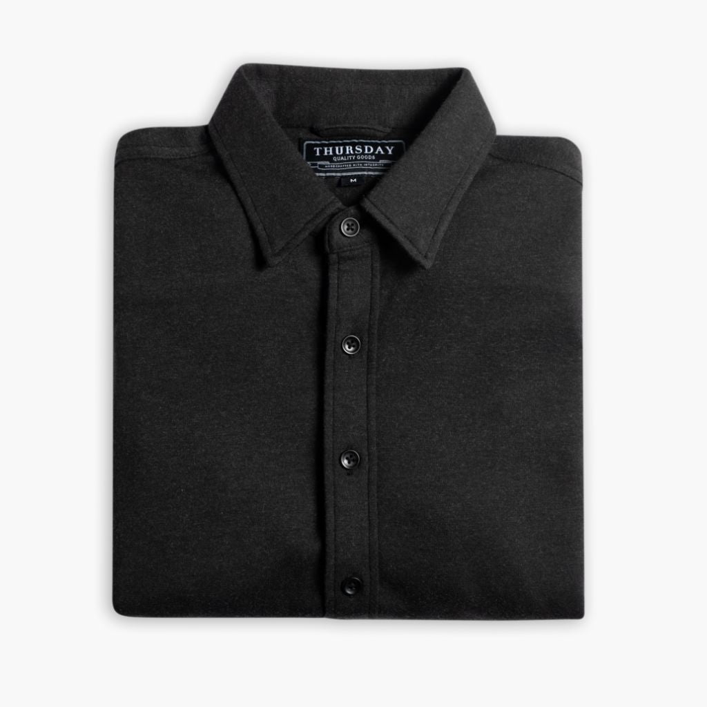 Everyday Button-Down Shirt | Black - Image 3