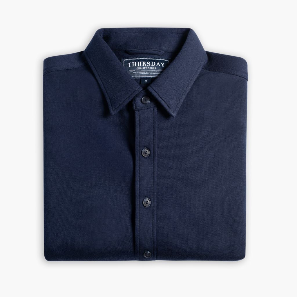 Everyday Button-Down Shirt | Navy - Image 3