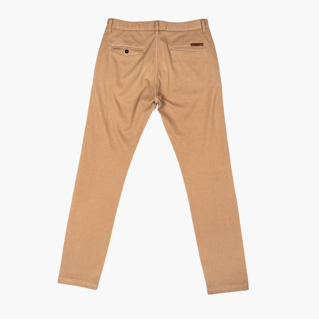 Kato Axe Slim Fit Chinos | Khaki - Image 2