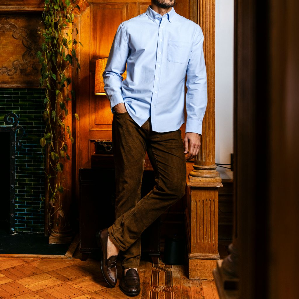 Oxford Shirt | Light Blue - Image 7