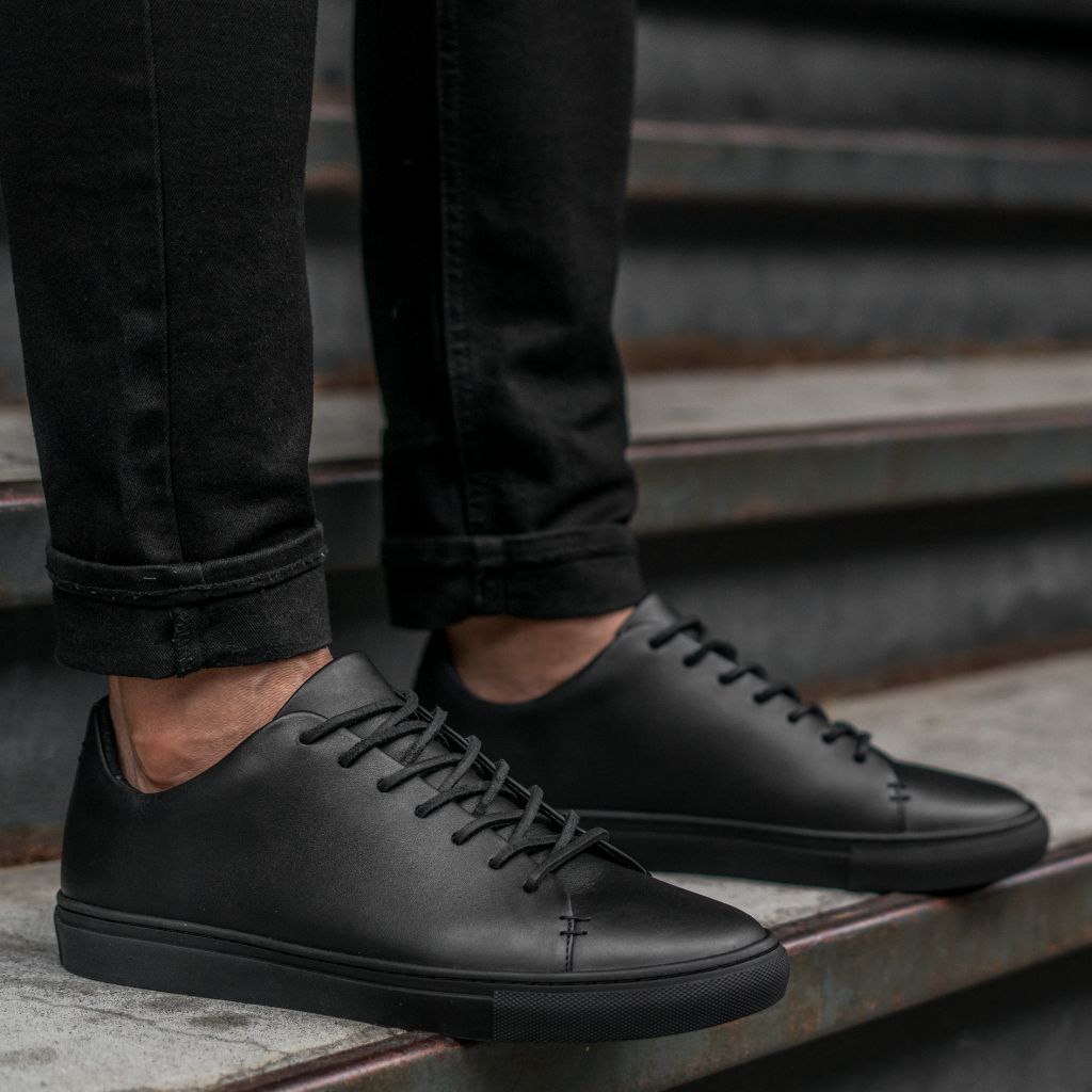 Premier Low Top | Black Vachetta - Image 6