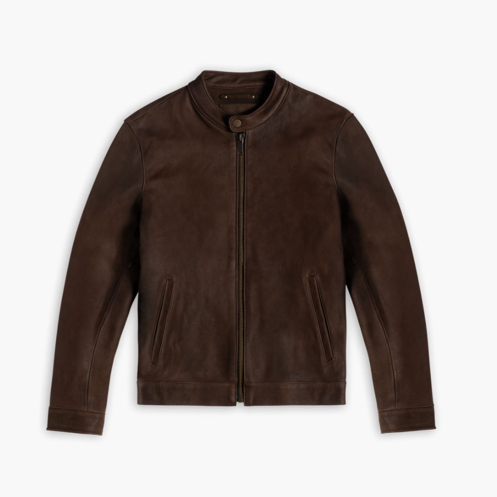 Racer Jacket | Tobacco (Brass Hardware) - Image 4