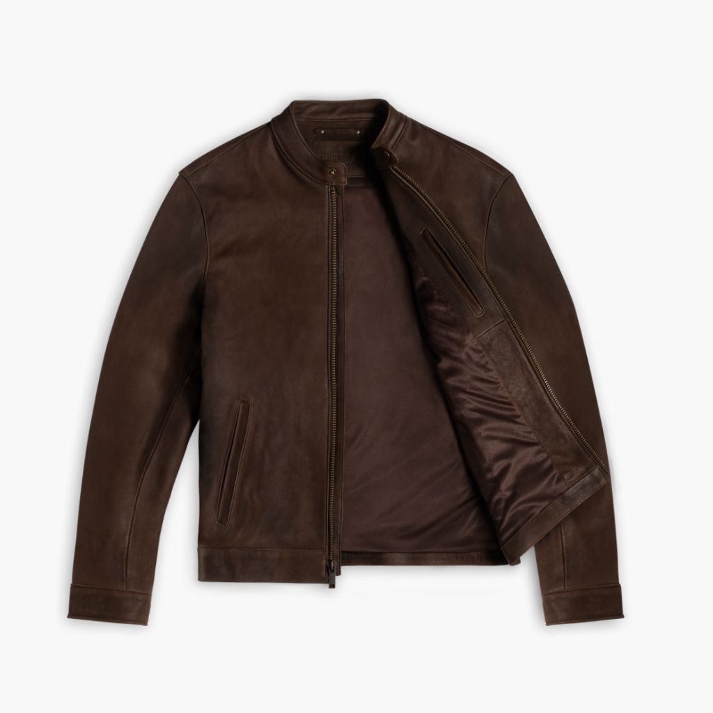 Racer Jacket | Tobacco (Brass Hardware) - Image 5
