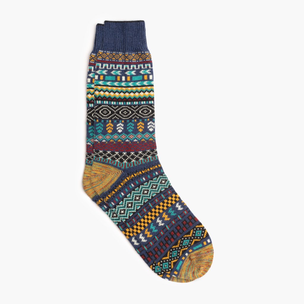 Men's Giza Sock | Blue Iris