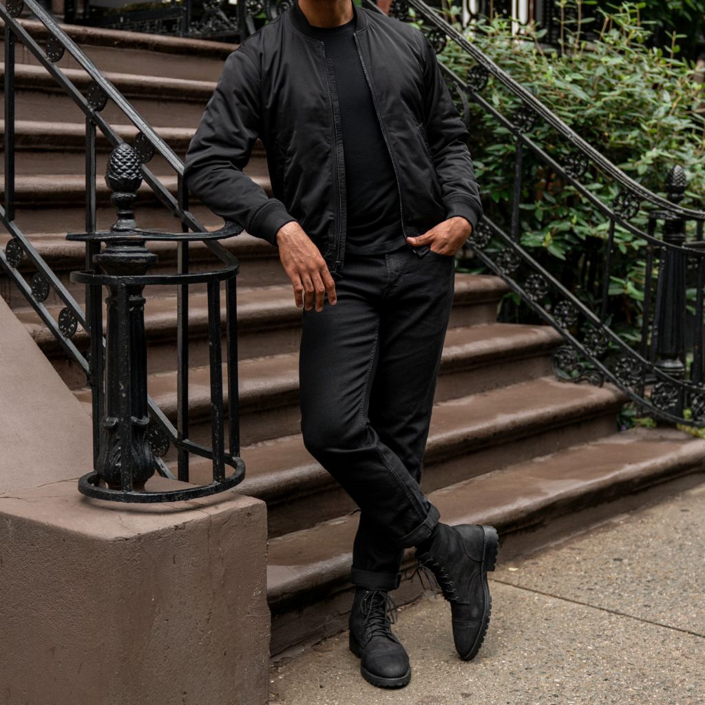 Union Bomber Jacket | Black - Image 3