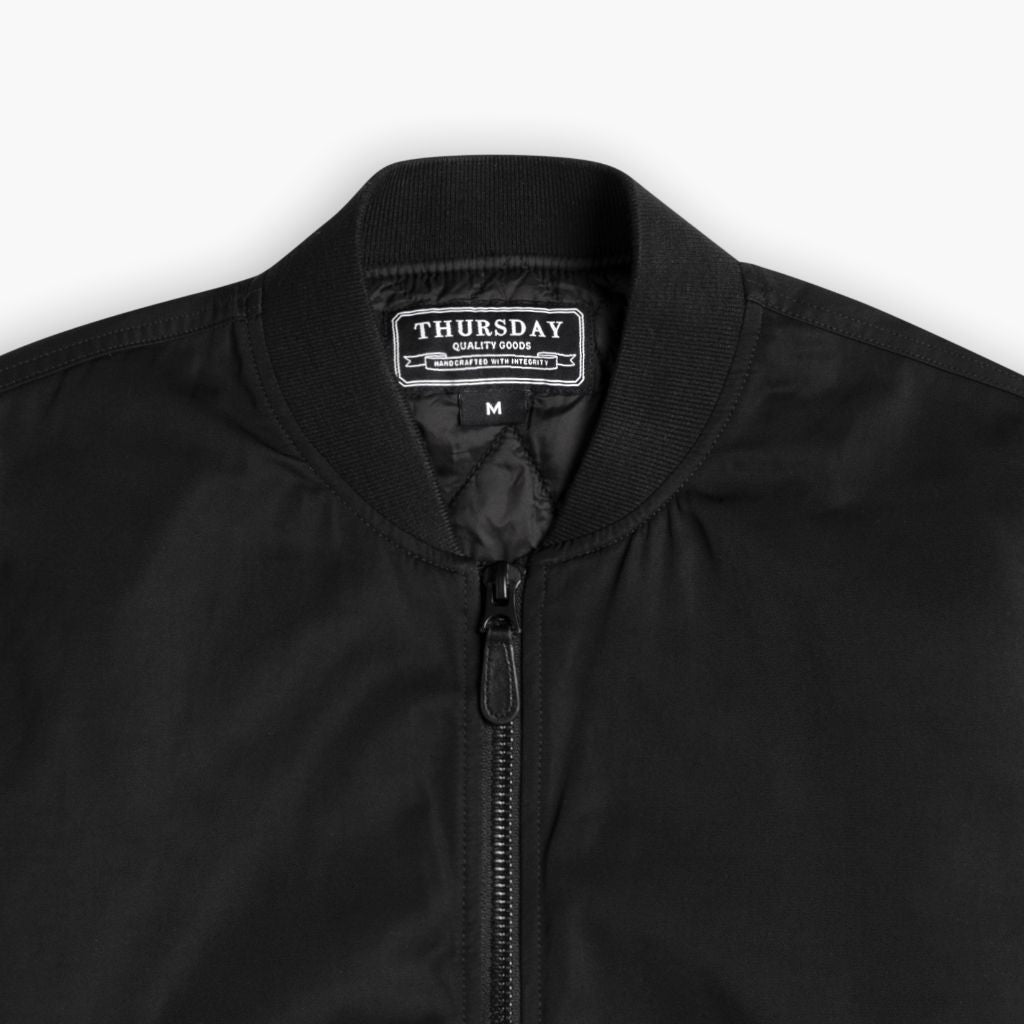 Union Bomber Jacket | Black - Image 7