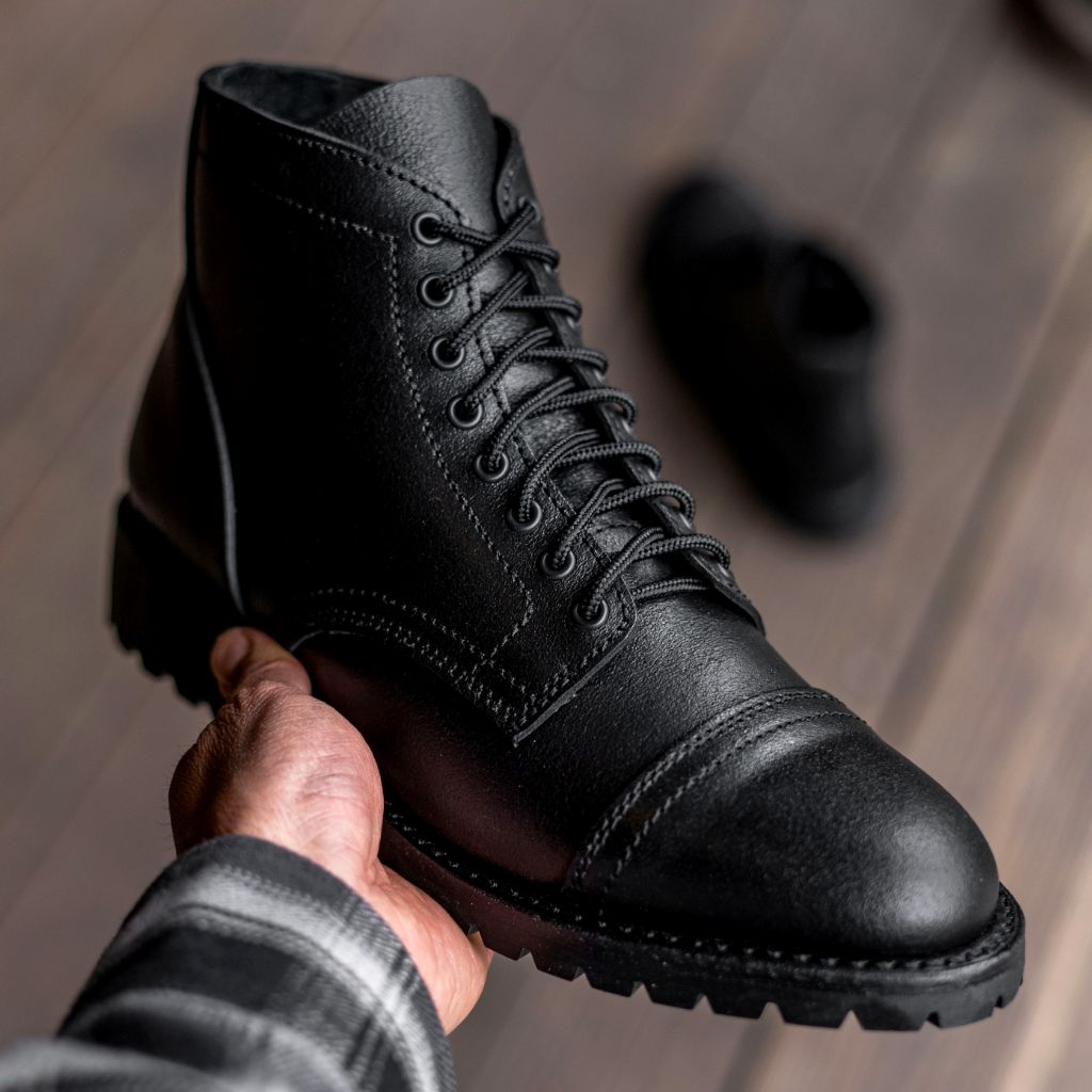 Vanguard | Black Waxed Roughout - Image 8