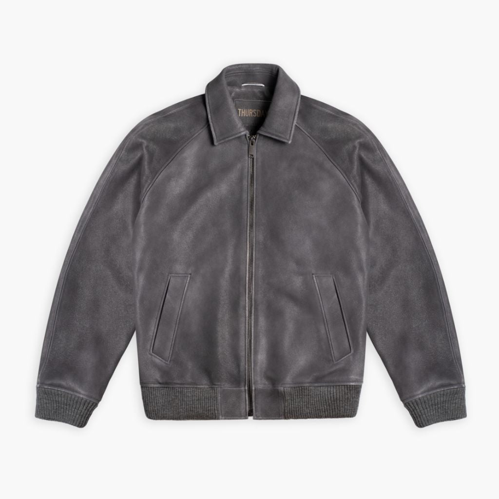 Major League Jacket | Grey Textured - Image 4