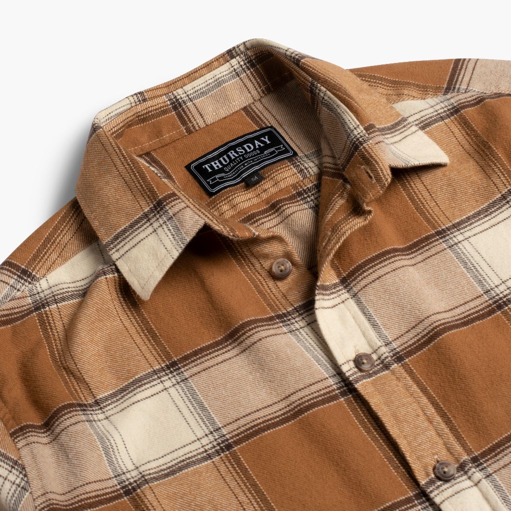 Forever Flannel Shirt | Butterscotch - Image 4