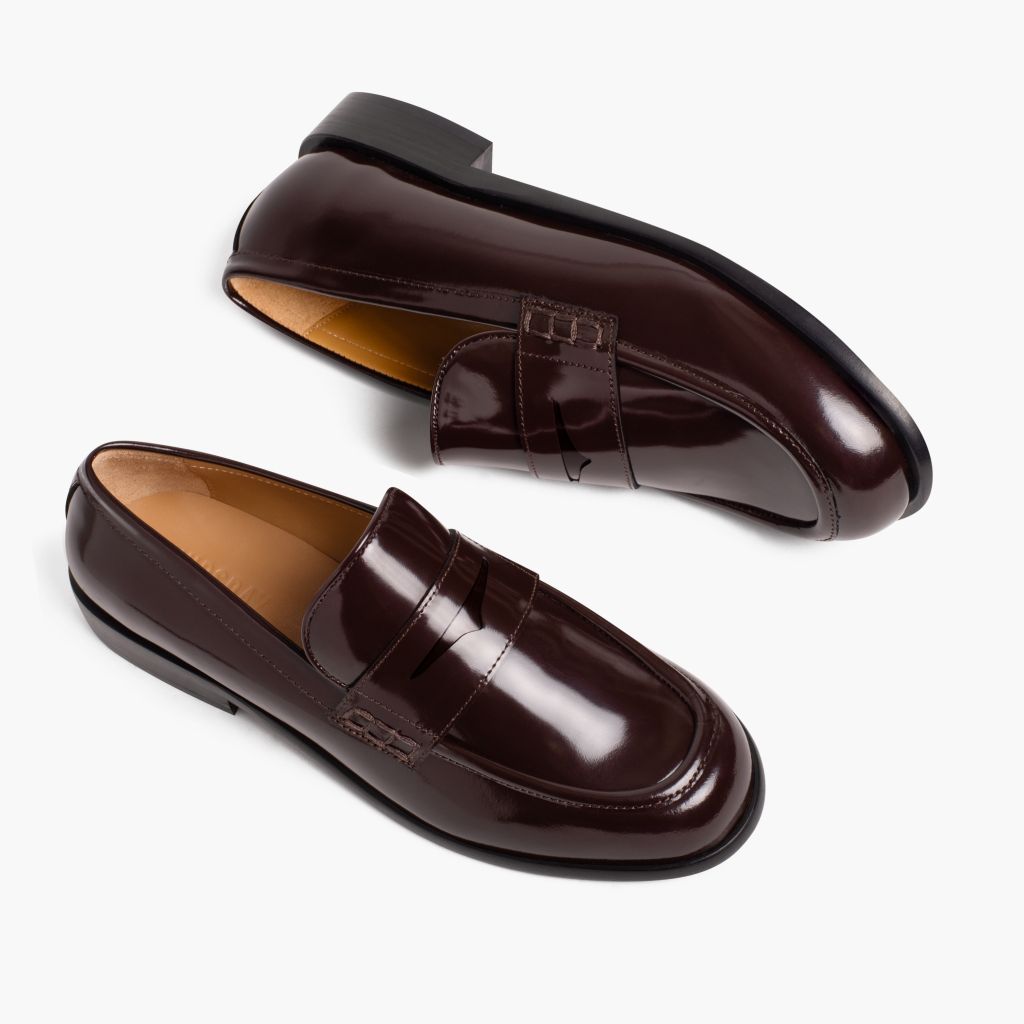 Dress Penny | Burgundy - Image 4