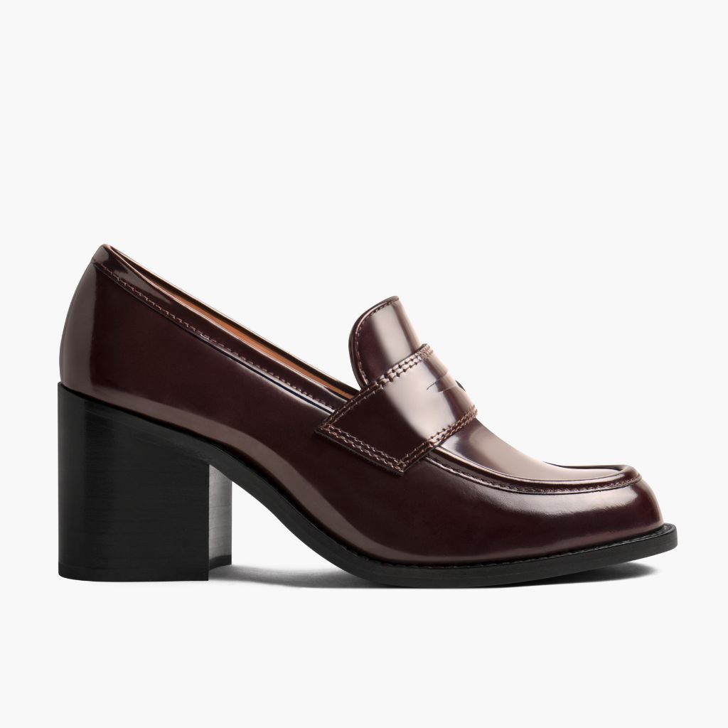 High Heel Penny | Burgundy - Image 2