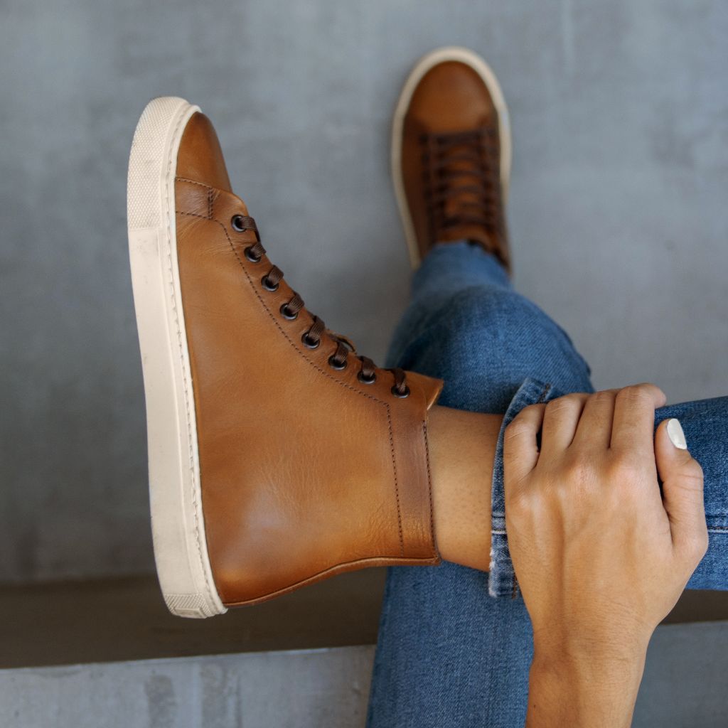 Women's Premier High Top | Toffee - Image 7