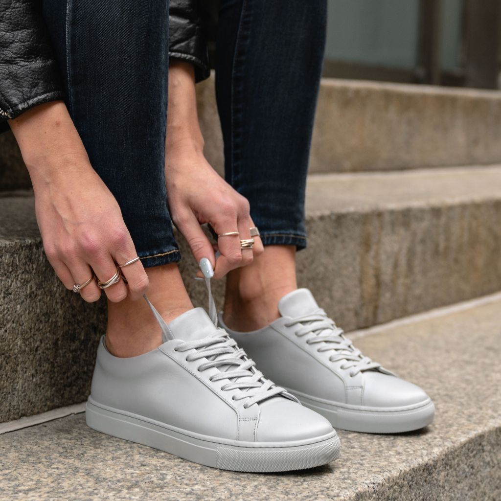 Women's Premier Low Top | Light Grey - Image 6