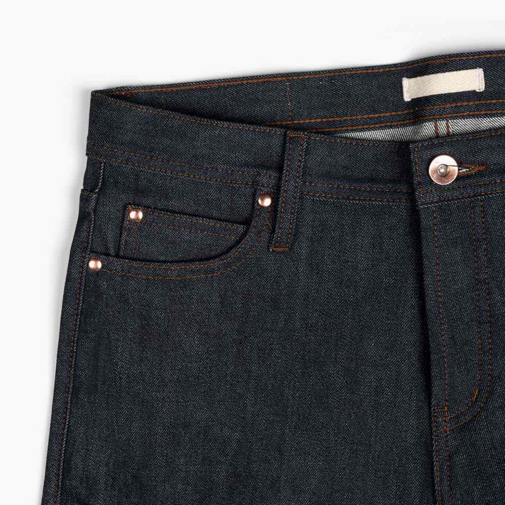 UB Selvedge Slim Tapered Jeans | Indigo (Slim Tapered) - Image 4